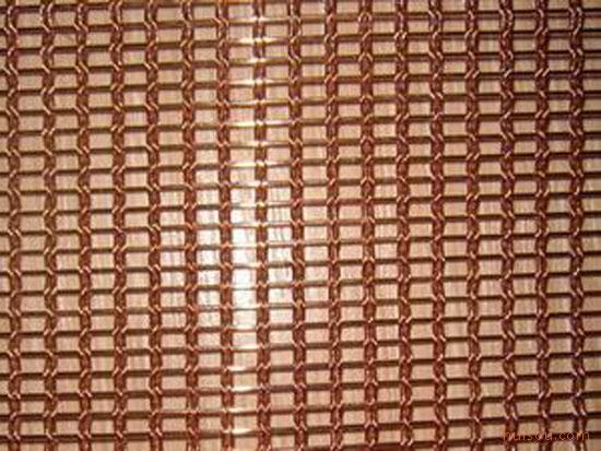磷铜幕墙网，玻璃夹层网，磷铜隔断网