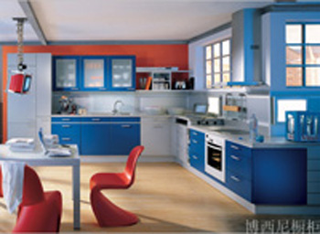 意大利博西尼整体厨柜 现代系列 品牌加盟