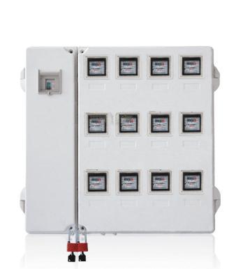 山东玻璃钢电表箱，电力局智能电表箱，挂式电子插卡式电表箱
