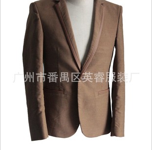 广州修身西服厂家，广州休闲西装生产，男士西服供应商