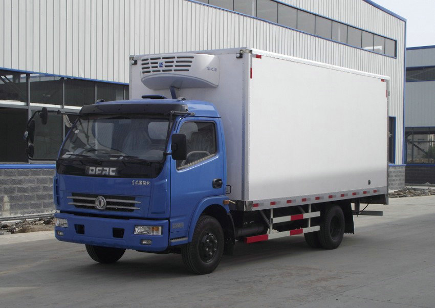 3吨冷藏货车价格丨东风多利卡厢长5.12米保温货厢丨冷冻、保鲜、速冻车直销