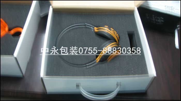 深圳供应耳机纸盒、耳机包装彩盒、PVC塑片开窗纸盒印刷生产