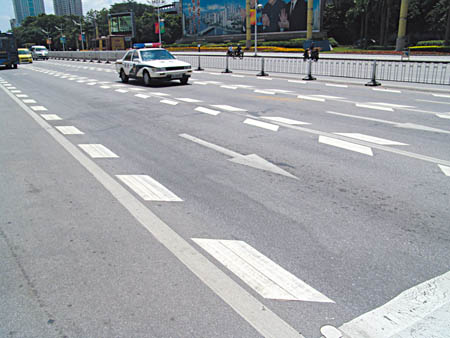 东莞公路交通标线，韶关马路划线，惠州小区标线，中山停车场标线