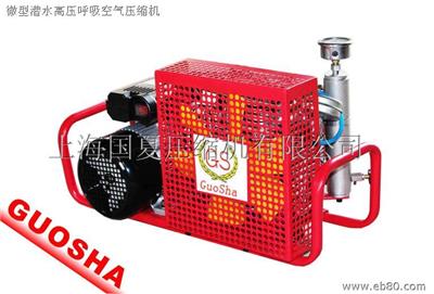 30MPA小型潜水呼吸专用空气压缩机