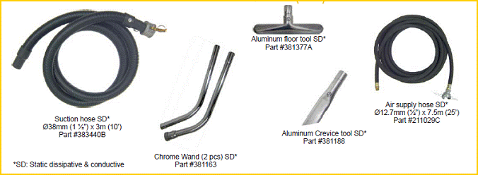 AVSD-25L DT (MFS) HEPA工业气动吸尘器