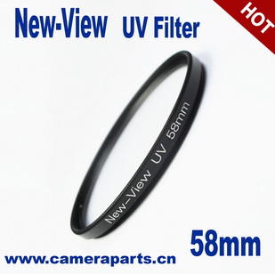 厂家直销 中国{dy}品牌新境界滤镜 58mm UV镜