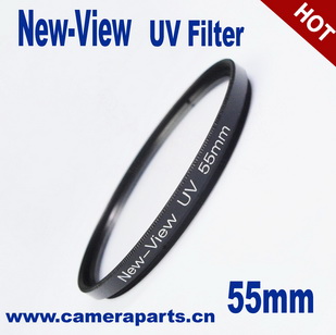 厂家直销 中国{dy}品牌新境界滤镜 55mm UV镜