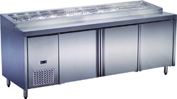 UC豪华型比萨工作台/食品冷藏设备/不锈钢工作台/冷藏保鲜柜